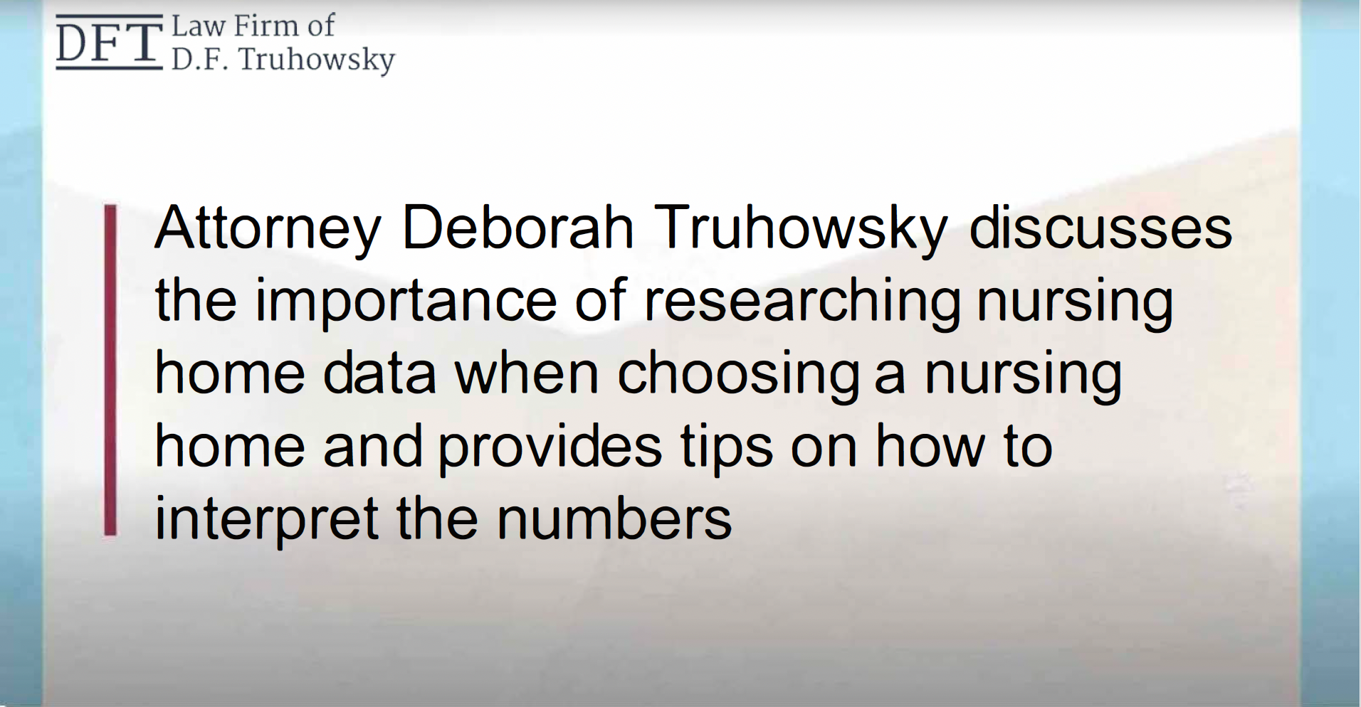 What should you research when choosing a nursing home for you or your loved one?